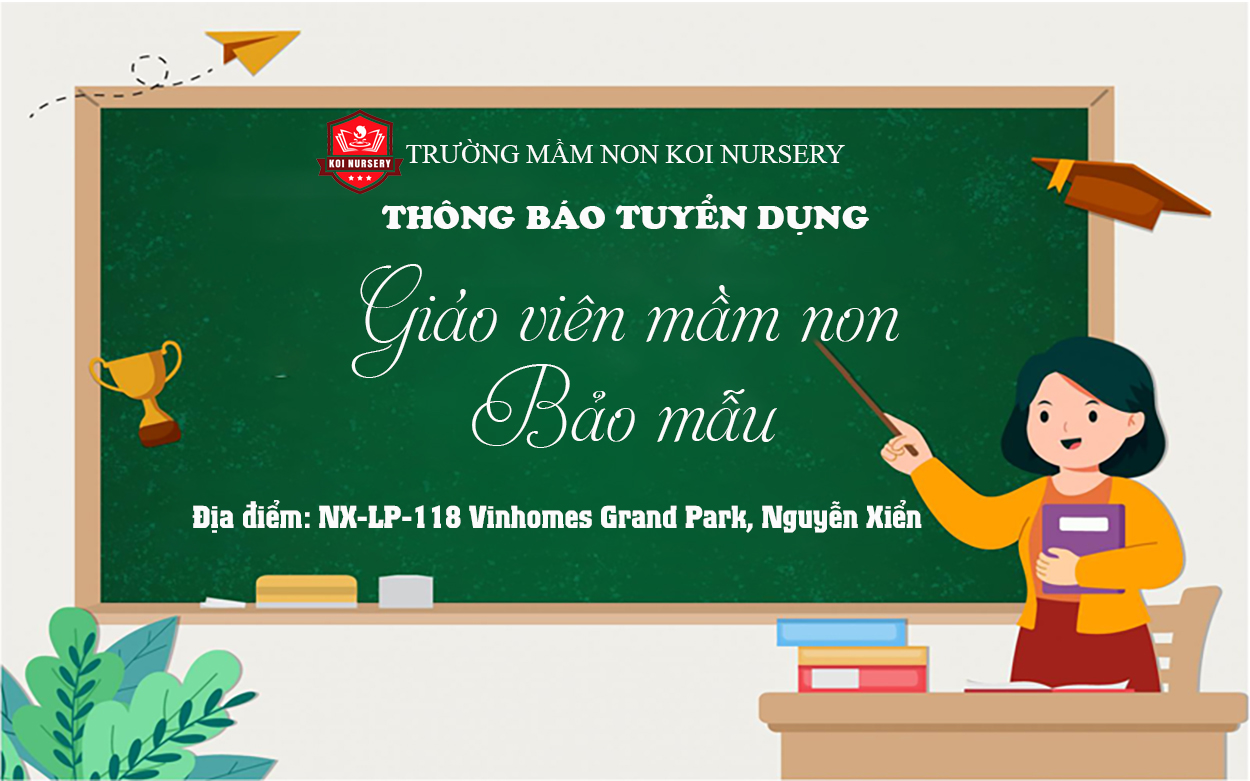 tuyen dung giao vien mam non