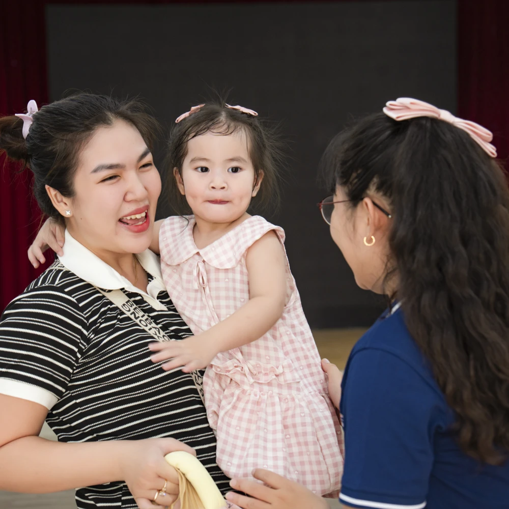 Phối hợp cùng gia đình